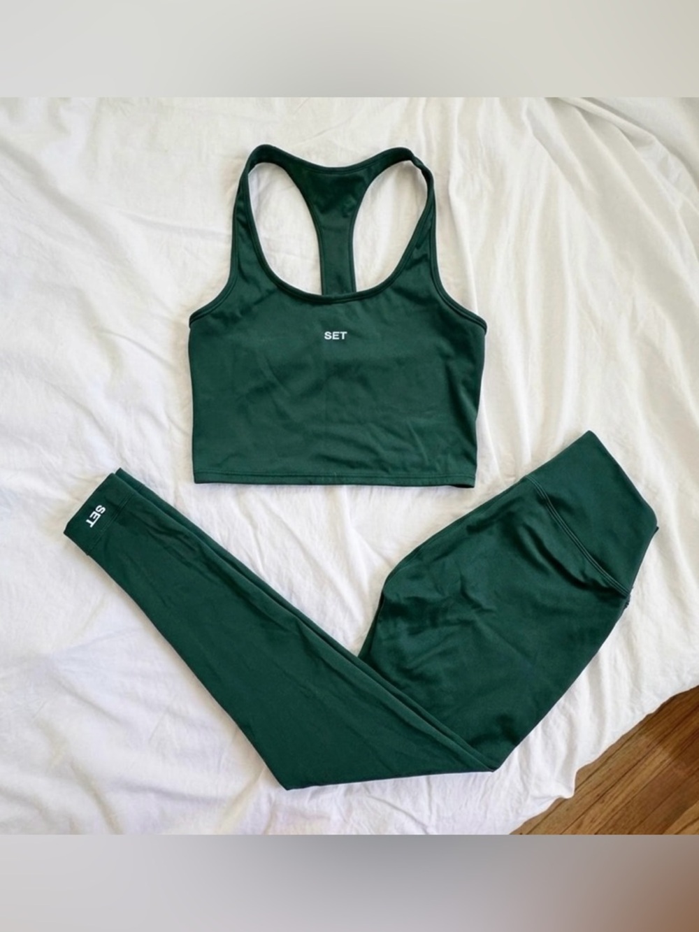 Set Active Green Sportbody Matching Set